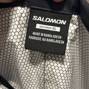 Salomon Black Pants